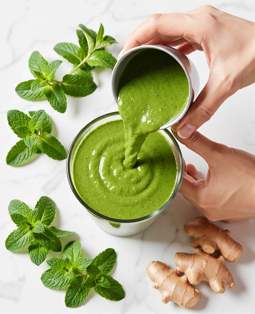 Příprava nutričního nápoje